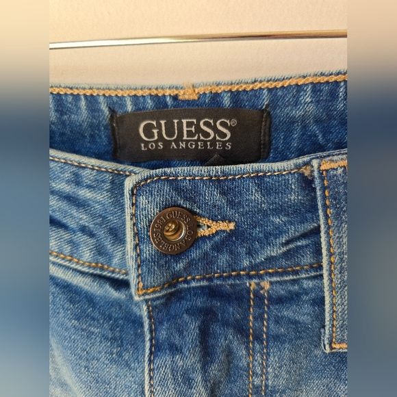 GUESS Diamond Tapered Low Rise Relaxed Fit Tapered Leg 30 32 - Picture 4 of 9